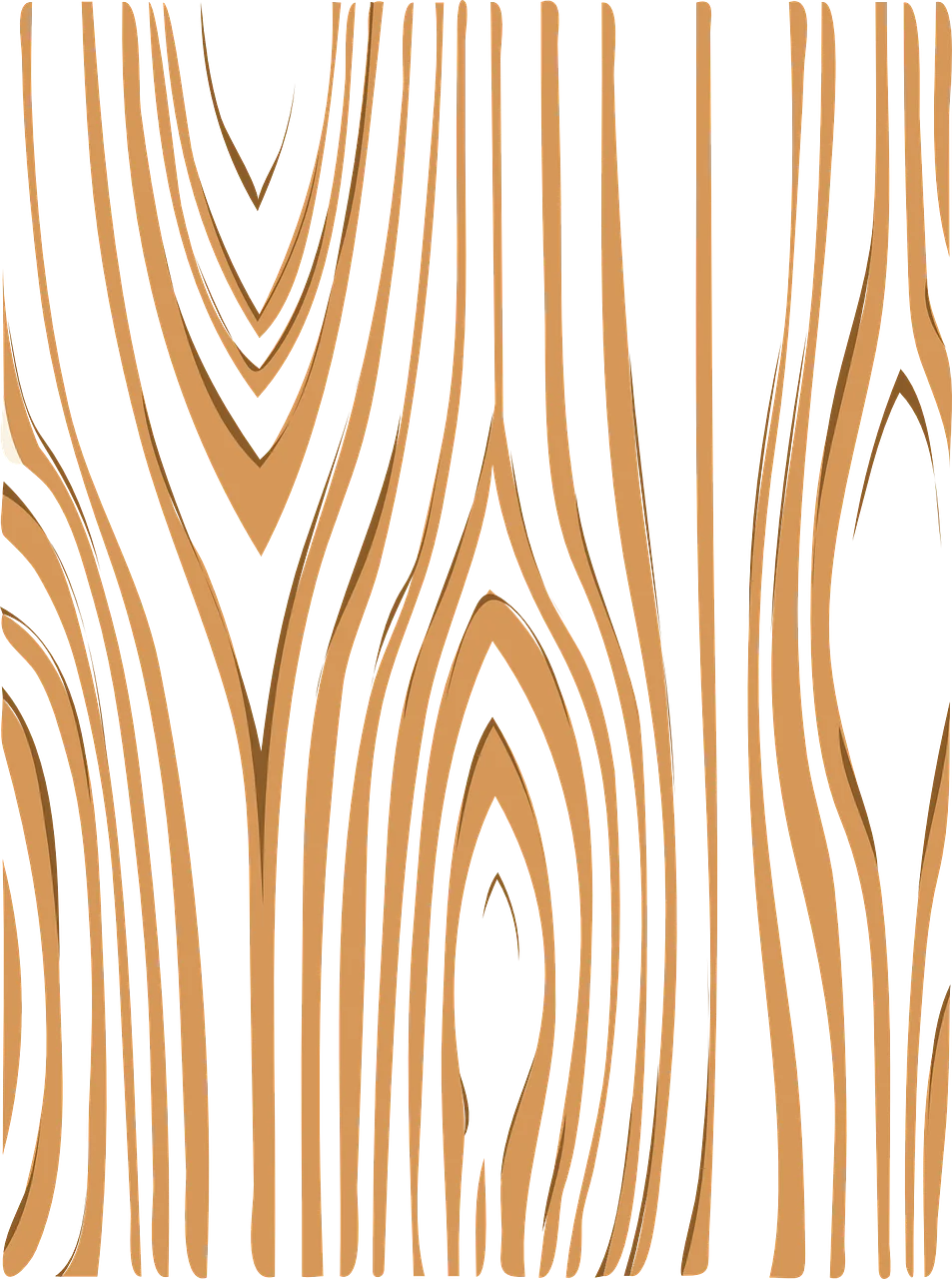 Organic Woodgrain Patterns: Stylized Natural Wood Texture Clipart Design