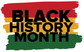 Powerful Black History Month Celebration Clipart with Pan-African Color Palette