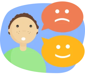 Emotion Expression Clipart: Understanding Mixed Feelings and Mood Variations