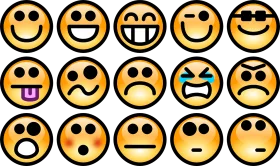 Expressive Emoji Clipart: A Comprehensive Collection of Digital Emotional Faces