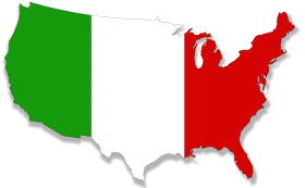 United States Territorial Expansion Clipart Map with Green and Red Regions