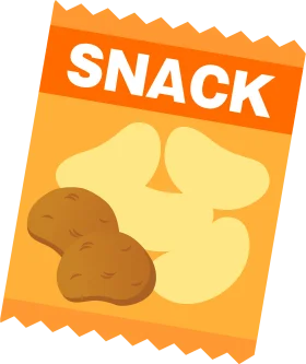 Crispy Potato Chips Clipart: A Tantalizing Snack Illustration with Golden Crunch