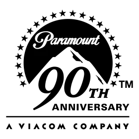 Paramount Pictures 90th Anniversary Official Logo Commemorative Clipart Design