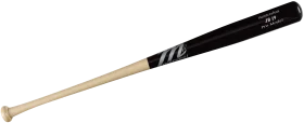 Classic Wooden Baseball Bat Clipart with Two-Tone Professional Design