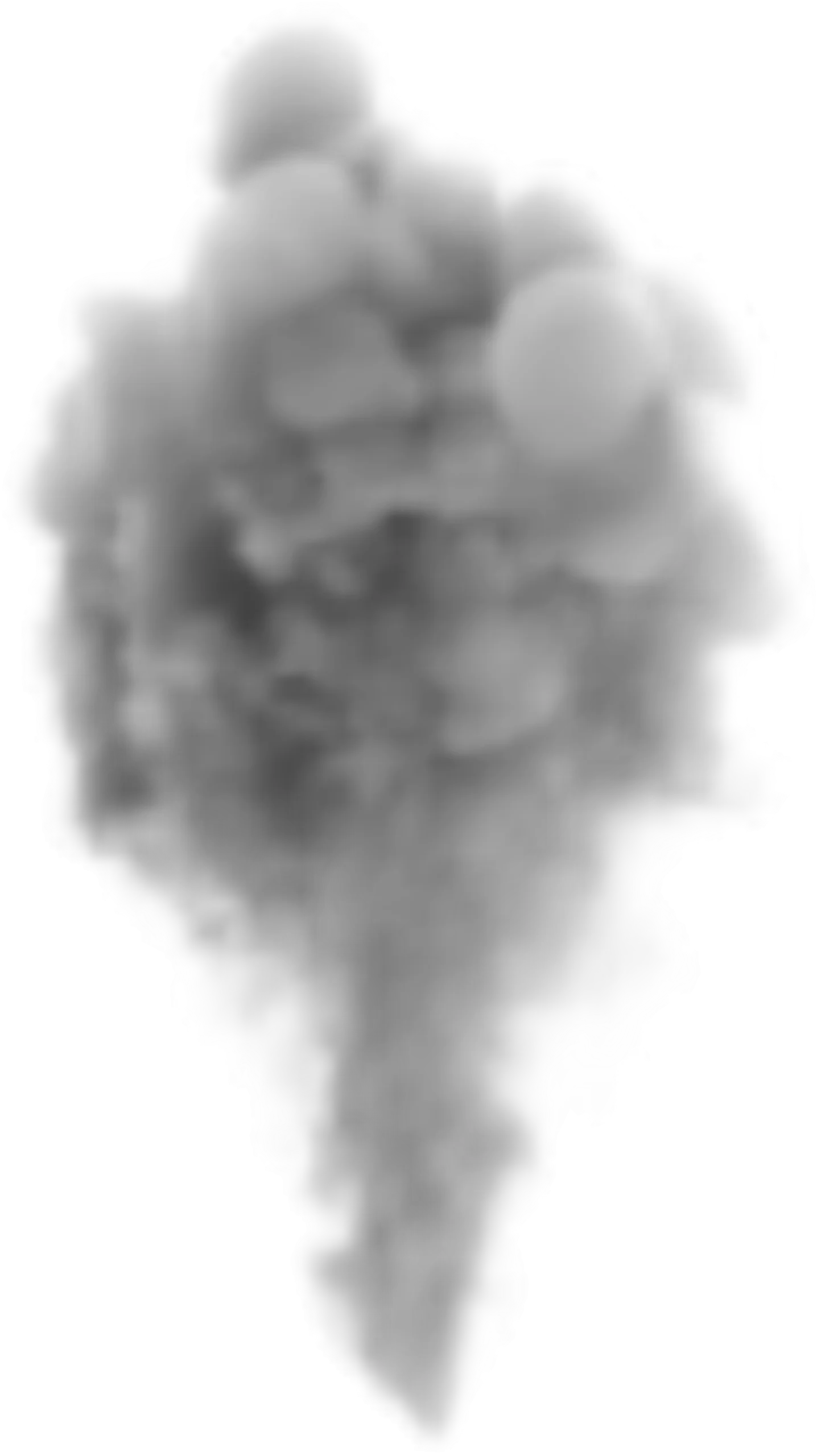 Ethereal Gray Smoke Clipart: Billowing Wisps of Atmospheric Texture