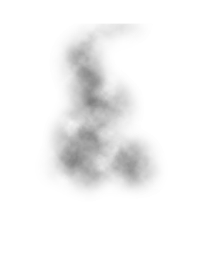 Ethereal Swirling Smoke Clipart: Delicate Gray Wisps Dancing in Soft Patterns