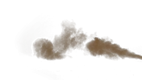 Soft Billowing Smoke Wisps Clipart - Ethereal Atmospheric Texture Illustration