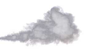 Soft Grayscale Smoke Wisps Clipart: Ethereal Atmospheric Graphic Design Element