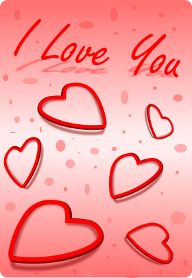 Romantic Red Hearts Clipart: A Passionate Expression of Love and Affection