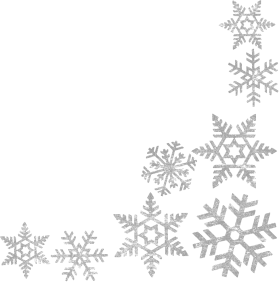 Elegant Winter Wonderland Snowflakes Crystalline Clipart Design Collection