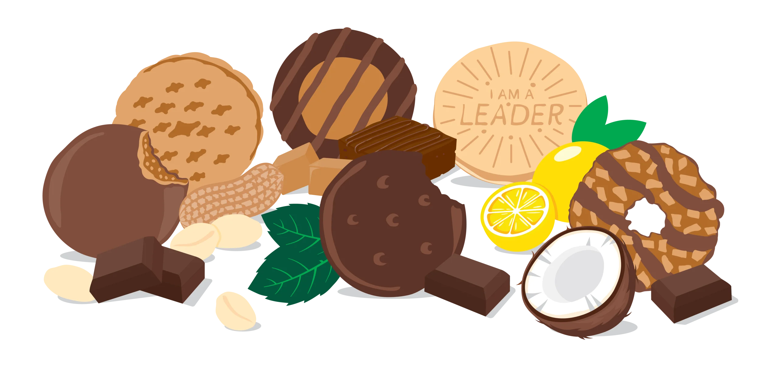 Delectable Chocolate and Campfire Treats Rustic Smores Clipart Collection