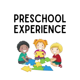 Preschool Experience Collaborative Learning Clipart with Puzzle Pieces