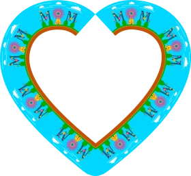 Heartwarming Mother's Day Celebration Clipart with Family Love and Connection