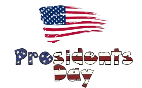 Patriotic Presidents Day Clipart Celebrating American Democracy and Leadership