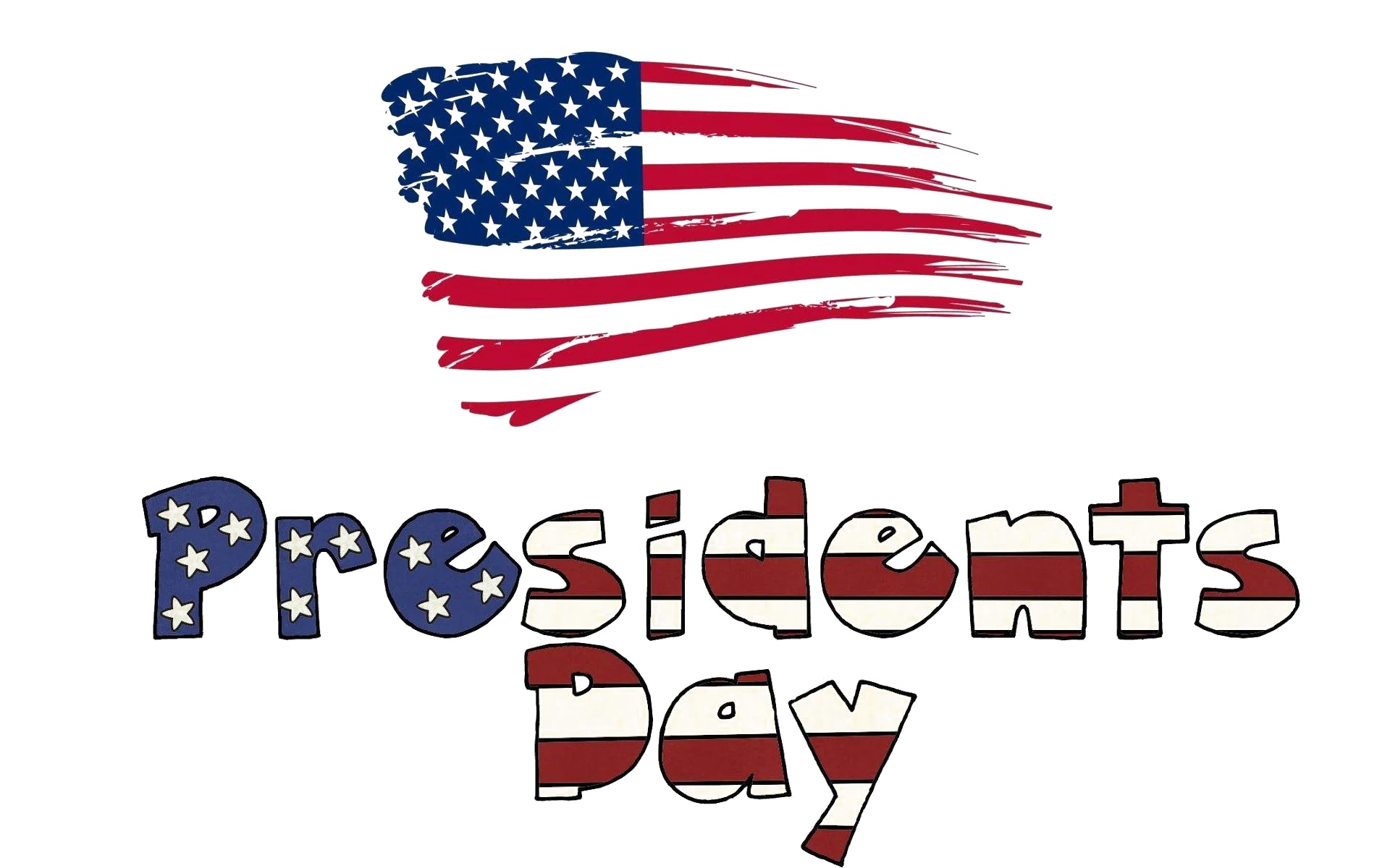 Patriotic Presidents Day Clipart Celebrating American Democracy and Leadership