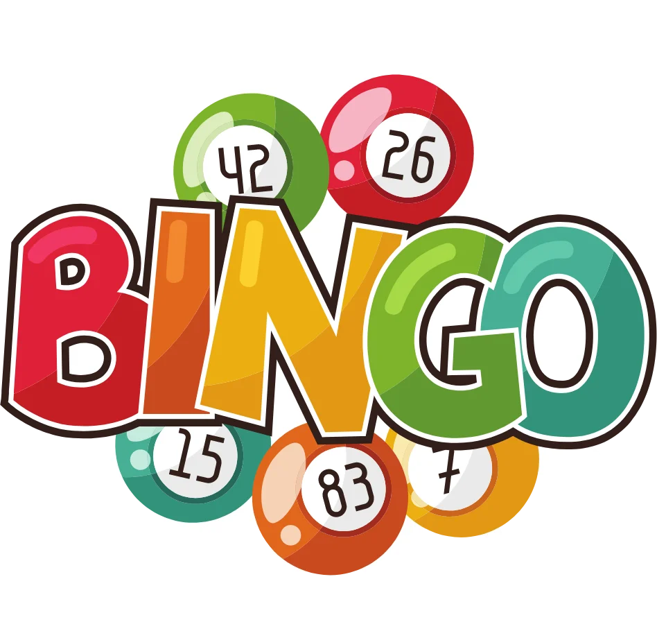 Colorful and Playful Bingo Game Clipart with Numbered Balls and Bold Letters