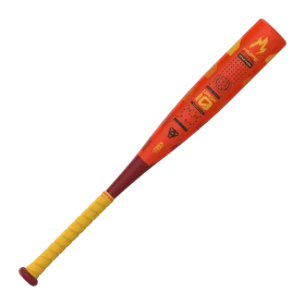 Classic Wooden Baseball Bat Clipart Illustration with Warm Color Gradient Design