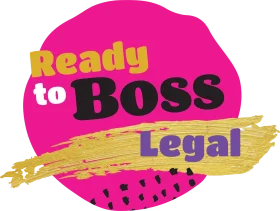 Ready to Boss Legal Profession Watermelon-Themed Motivational Clipart Design