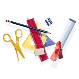 School Supplies Clipart Collection: Essential Tools for Learning and Creativity