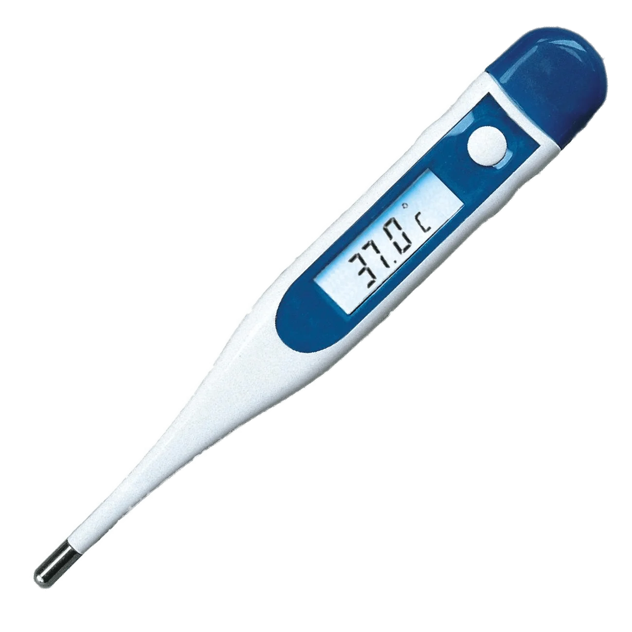 Digital Medical Thermometer Clipart Illustration for Health Tracking