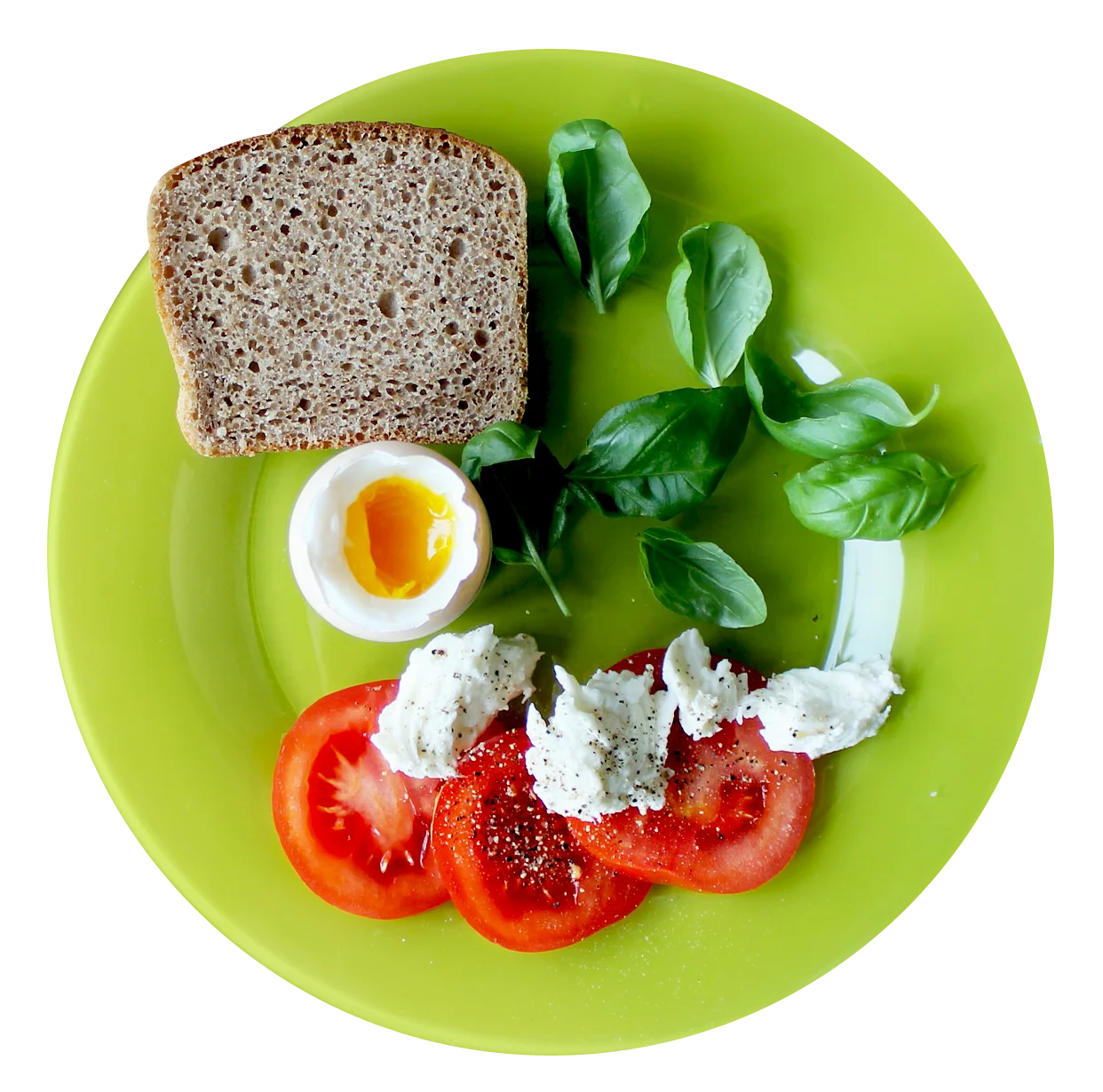 Nutritious Breakfast Clipart Showcasing Wholesome Morning Meal Ingredients