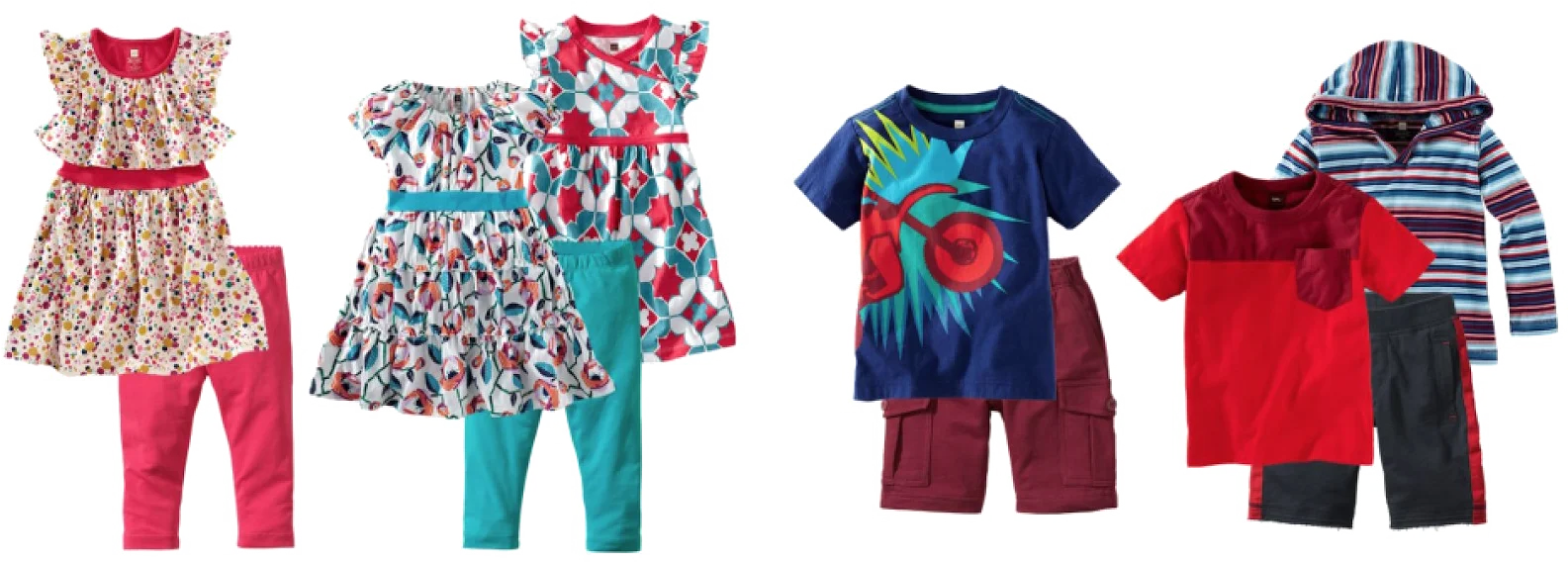 Adorable Children's Clothing Ensemble Clipart Collection - Mix and Match Styles