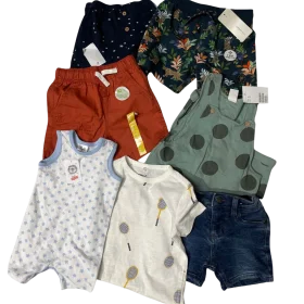 Adorable Toddler Wardrobe Essentials Clipart Collection - Stylish Kids Outfit Set