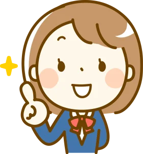 Cheerful School Girl Clipart with Sparkling Positive Gesture Illustration