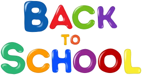 Colorful and Playful Back to School Clipart Design with Whimsical Letters