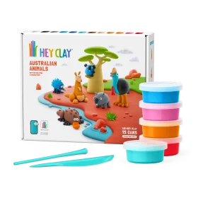 Hey Clay Australian Animals Modeling Clipart Kit: Creative Sculpting Playset