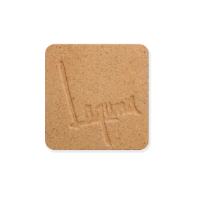 Minimalist Terracotta Clay Stamp Clipart with Rustic Handcrafted Design