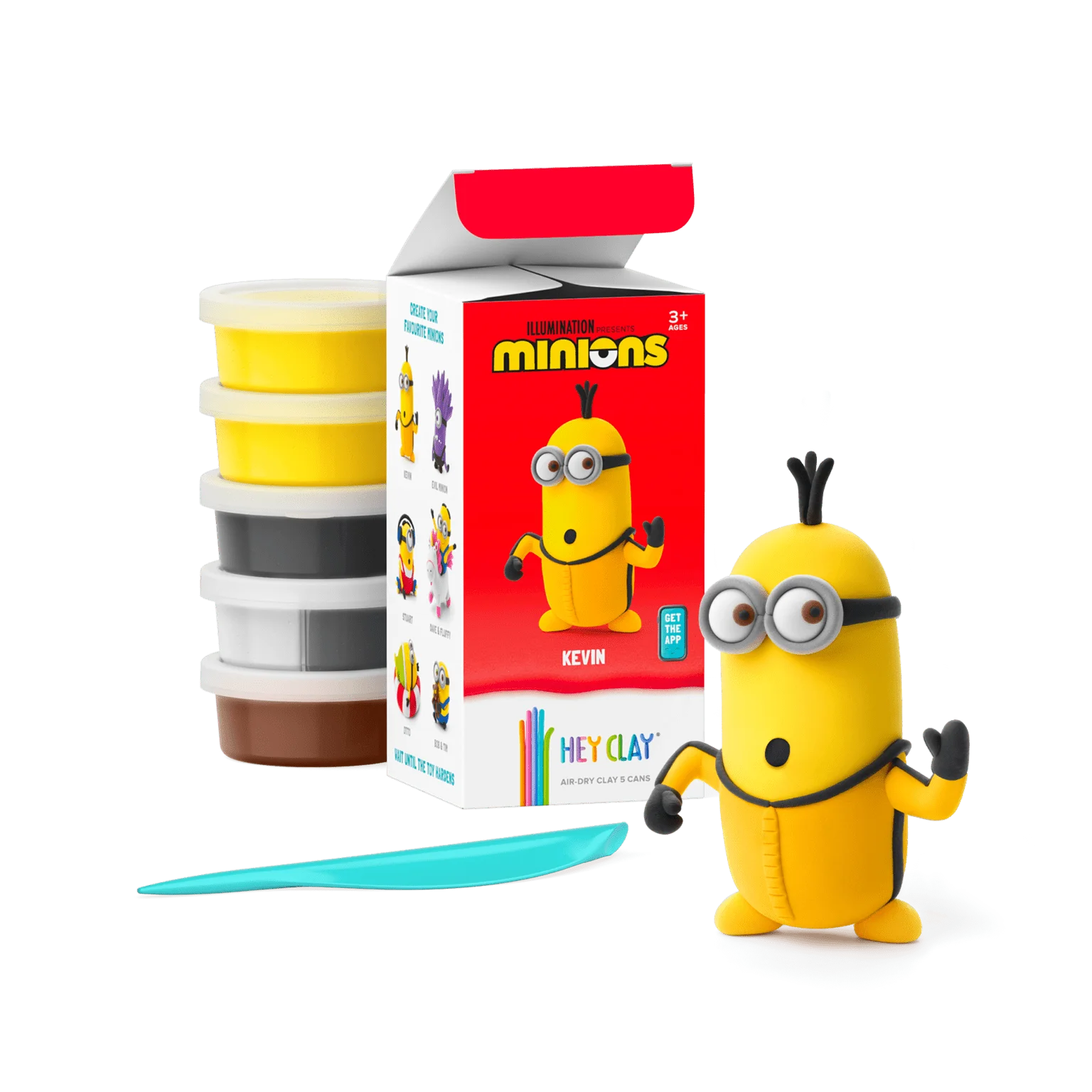 Minions-Themed Clay Craft Set: Creative Sculpting Kit for Fun DIY Projects