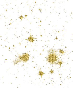 Enchanting Golden Glimmer Stars Celestial Sparkle Clipart Collection