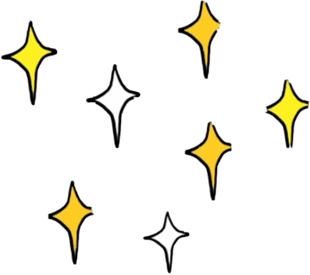 Magical Starry Sparkle Clipart: Whimsical Radiant Shining Stars Collection