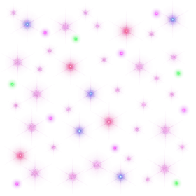 Whimsical Pastel Sparkle Clipart - Delicate Celestial Dot Pattern