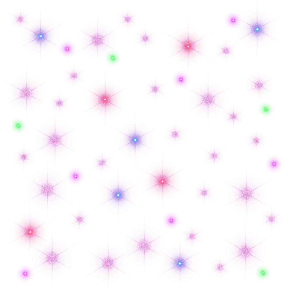 Whimsical Pastel Sparkle Clipart - Delicate Celestial Dot Pattern