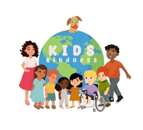Diverse and Inclusive Kids Kindness Global Friendship Clipart Illustration