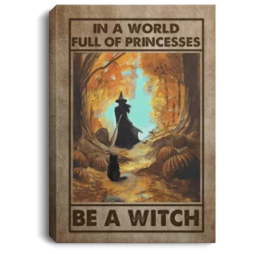 Enchanting Autumn Forest Witch Clipart: Magical Journey Through Golden Leaves