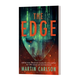 The Edge: A Mysterious Sci-Fi Thriller Clipart Book Cover Design