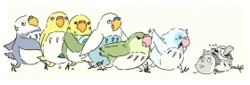 Adorable Whimsical Bird Friends Playful Cartoon Clipart Collection