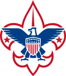 Boy Scouts of America Official Emblem Patriotic Eagle Shield Clipart Design