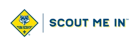 Cub Scouts Official Logo Clipart - Blue and Yellow Diamond Emblem Design