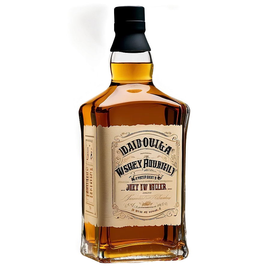 Vintage Dead Gulch Whiskey Distillery Bottle Clipart Graphic Design