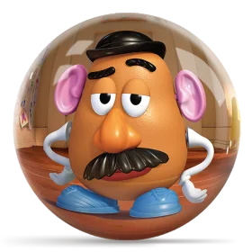 Classic Potato Head Cartoon Character Spherical Clipart Design