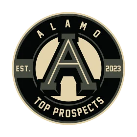 Alamo Top Prospects Monochromatic Professional Emblem Clipart Design 2023