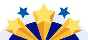 Radiant Star Achievement Burst Clipart: Celebrating Top Performance Success