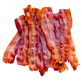 Sizzling Crispy Bacon Strips Clipart: A Delectable Culinary Illustration