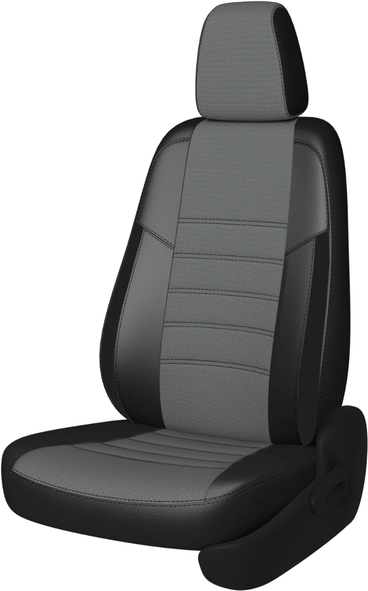 Modern Automotive Seat Clipart with Ergonomic Design and Sleek Gray Styling