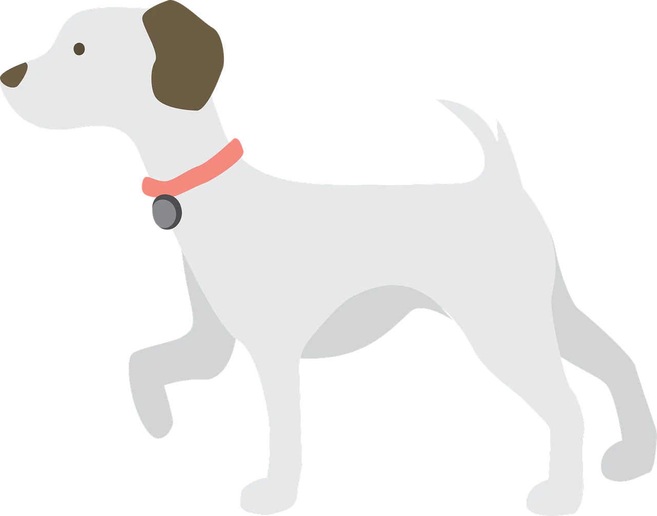 Charming Jack Russell Terrier Clipart: Playful Pup in Stylized Vector Design