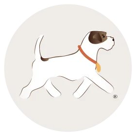 Minimalist Jack Russell Terrier Clipart Design with Elegant Linear Strokes